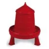 Mangeoire Poule En Plastique Gamme Eco 4Kg Rouge Avec Pieds - Gaun 1 Mangeoire Poule En Plastique Gamme Eco 4Kg Rouge Avec Pieds - Gaun -Chemin des Poulaillers Boutique 11153