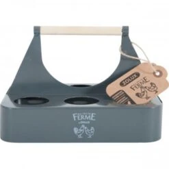 Porte Oeuf Metal Ardoise - Zolux -Chemin des Poulaillers Boutique 1321