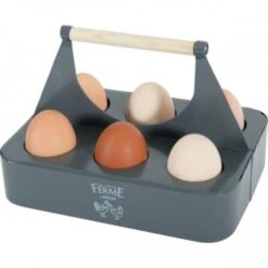 Porte Oeuf Metal Ardoise - Zolux -Chemin des Poulaillers Boutique 1322