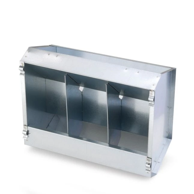 Mangeoire Galvanisé 4Kg Sans Couvercle