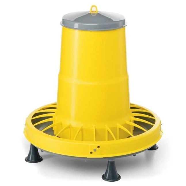 Kit Plastique 10/12 Poules Abreuvoir 15L Et Mangeoire 15,5Kg 4 Kit Plastique 10/12 Poules Abreuvoir 15L Et Mangeoire 15,5Kg – Image 2