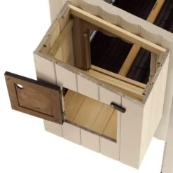 Poulailler Plastique Happy Farm 120 Jusqu’à 4 Poules - Ferplast 23 Poulailler Plastique Happy Farm 120 Jusqu’à 4 Poules - Ferplast -Chemin des Poulaillers Boutique 57320000 4