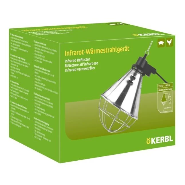 Protecteur De Lampe Infrarouge 175W éleveuse électrique Poule 5m En Carton - Kerbl 5 Protecteur De Lampe Infrarouge 175W éleveuse électrique Poule 5m En Carton - Kerbl – Image 3