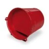Abreuvoir Seau Métal Peint 4 Litres - Gaun -Chemin des Poulaillers Boutique abreuvoir poule acier galvanise rouge 4l 1