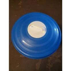 Abreuvoir Poule En Plastique Avec Pieds Imperial Easy Clean 30L Bleu Et Blanc - Gaun -Chemin des Poulaillers Boutique abreuvoir poule plastique imperial gaun dessus 1