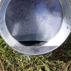 Abreuvoir Pour Poule Seau Galvanisé 7L - Gaun -Chemin des Poulaillers Boutique abreuvoir poule seau galvanise 7 litres gaun detail