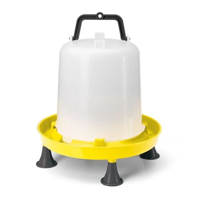 Kit Plastique 6/8 Poules Abreuvoir 10L Et Mangeoire 8,5Kg – Image 2