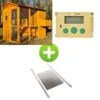 Kit Poulailler Gaulois II 6 à 10 Poules Avec Portier Zen Farm Autonome Et Trappe Taille Medium 2 Kit Poulailler Gaulois II 6 à 10 Poules Avec Portier Zen Farm Autonome Et Trappe Taille Medium -Chemin des Poulaillers Boutique bundle gauloisii
