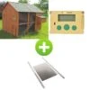 Kit Poulailler Marans 15 à 18 Poules Avec Portier Zen Farm Autonome Et Trappe Taille Large -Chemin des Poulaillers Boutique bundle marans