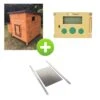 Kit Poulailler Sussex L 4 à 6 Poules Bois FSC Avec Portier Zen Farm Autonome Et Trappe Taille Medium -Chemin des Poulaillers Boutique bundle sussexl