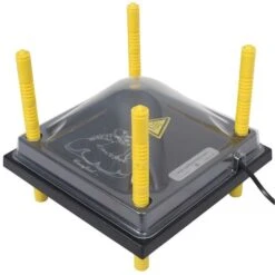 Couvercle De Protection PET Panneau Chauffant Pour Poussin Comfort 25x25cm - Olba -Chemin des Poulaillers Boutique capot de protection pour panneaux chauffants 25x25cm