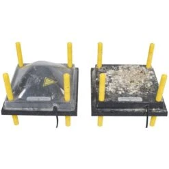 Couvercle De Protection PET Panneau Chauffant Pour Poussin Comfort 25x25cm - Olba -Chemin des Poulaillers Boutique capot de protection pour panneaux chauffants 25x25cm vue 3