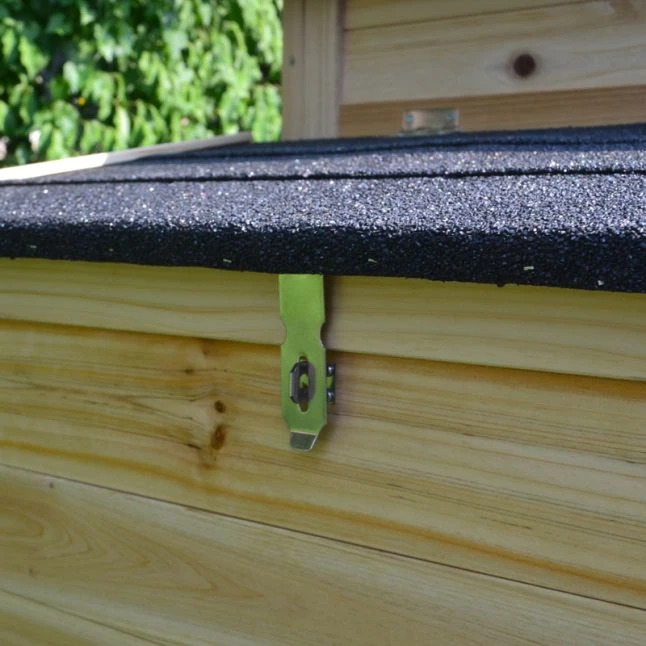 Poulailler Soie Toit Shingle Et Polycarbonate 4 à 6 Poules 6 Poulailler Soie Toit Shingle Et Polycarbonate 4 à 6 Poules – Image 4