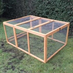 Parc Grillagé Pour Poulailler Farmer L Et XL Bois FSC