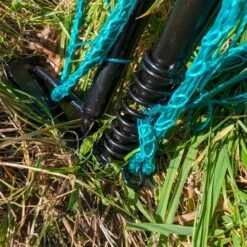 Filet Poule Grande Hauteur Double Pointe 50m X 1,26m - Zen Farm -Chemin des Poulaillers Boutique filet poule zen farm 126cm 15m pied ressort porte 2