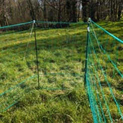 Filet Poule Grande Hauteur Double Pointe 50m X 1,26m - Zen Farm -Chemin des Poulaillers Boutique filet poule zen farm 126cm 15m porte fermee interieur 2