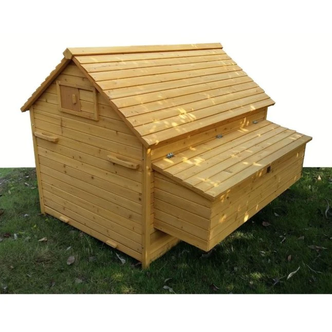 Toit De Poulailler Pour Cémani XXL 15 à 18 Poules Bois 4 Toit De Poulailler Pour Cémani XXL 15 à 18 Poules Bois – Image 2