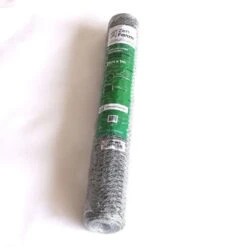 Zen Farm Grillage Poulailler Acier Galvanisé à Chaud Triple Torsion 25m X 1m épaisseur 0,8 Mm
