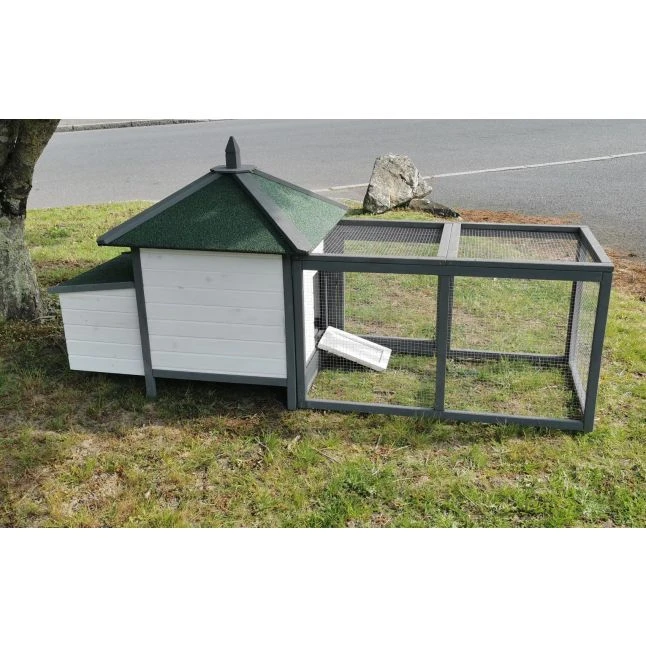 Liquidation - Poulailler Nankin Toit Shingle 2 à 4 Poules Bois FSC 7 Liquidation - Poulailler Nankin Toit Shingle 2 à 4 Poules Bois FSC – Image 5