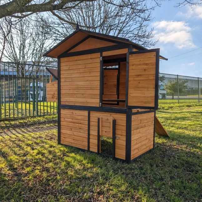 Poulailler Vorwerk Toit Shingle 10 à 12 Poules 4 Poulailler Vorwerk Toit Shingle 10 à 12 Poules – Image 2