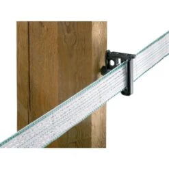 KERBL Isolateur à Clip Pour Piquet En Bois De Clôture électrique Poule Maxi Tape X 80 - Ako -Chemin des Poulaillers Boutique isolateur clip cloture maxi tape ako installe
