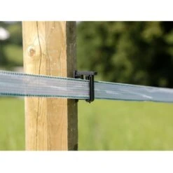 KERBL Isolateur à Clip Pour Piquet En Bois De Clôture électrique Poule Maxi Tape X 80 - Ako -Chemin des Poulaillers Boutique isolateur clip cloture maxi tape ako suggestion