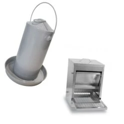 Gaun Kit Anti Nuisible 2 Poules Abreuvoir 4L Et Mangeoire 5Kg