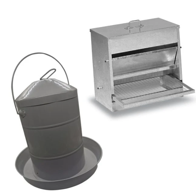 Gaun Kit Anti Nuisible 8/10 Poules Abreuvoir 12L Et Mangeoire 20Kg 3 Gaun Kit Anti Nuisible 8/10 Poules Abreuvoir 12L Et Mangeoire 20Kg