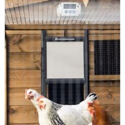 Portier électronique Poulailler ChickenGuard Pro Et Trappe Autobloquante Taille Unique -Chemin des Poulaillers Boutique lot portier extreme trappe verrouillable chickenguard vue 7