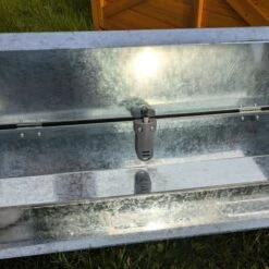 Mangeoire Pour Poule à Pédale En Acier Galvanisé 5kg - Gaun 7 Mangeoire Pour Poule à Pédale En Acier Galvanisé 5kg - Gaun -Chemin des Poulaillers Boutique mangeoire a pedale poule gaun verin