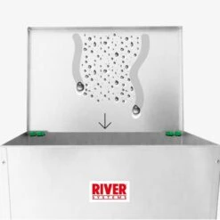 Mangeoire Anti Nuisible Poule Alma Basica Tôle Galvanisée 11L 17 Mangeoire Anti Nuisible Poule Alma Basica Tôle Galvanisée 11L -Chemin des Poulaillers Boutique mangeoire anti nuisible alma basica 11l river systems couvercle detail