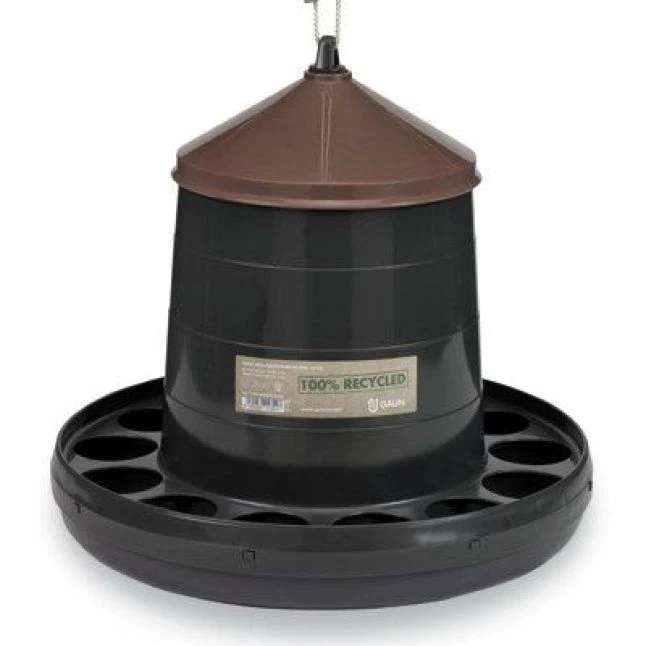 Gaun Mangeoire Poule En Plastique Recyclé Gamme Eco 12Kg 3 Gaun Mangeoire Poule En Plastique Recyclé Gamme Eco 12Kg