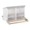 Perchoir En Bois Pour Pondoir Avec Fond Plastique 2 Compartiments - Gaun 2 Perchoir En Bois Pour Pondoir Avec Fond Plastique 2 Compartiments - Gaun -Chemin des Poulaillers Boutique perchoir pour pondoir fond plastique gaun deux pondoirs