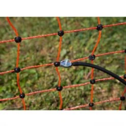 Porte Pour Filet Poule électrifiable Jusqu’à 90 Cm - Kerbl 14 Porte Pour Filet Poule électrifiable Jusqu’à 90 Cm - Kerbl -Chemin des Poulaillers Boutique porte pour filet cloture poule kerbl detail branchement electrique