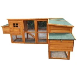 Liquidation - Poulailler Barbu Double Toit Shingle 6 à 10 Poules