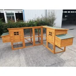 Liquidation - Poulailler Barbu Double Toit Shingle 6 à 10 Poules 10 Liquidation - Poulailler Barbu Double Toit Shingle 6 à 10 Poules -Chemin des Poulaillers Boutique poulailler bois barbu double exterieur