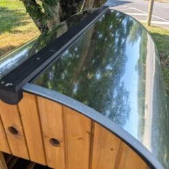 Poulailler Finlandais Toit Tôle Isolé Ouvrable 4 à 8 Poules -Chemin des Poulaillers Boutique poulailler finlandais toit tole isole 4 a 8 poules toiture