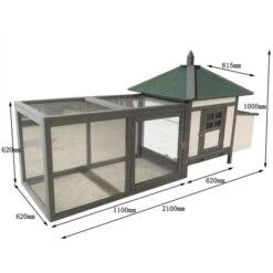 Liquidation - Poulailler Nankin Toit Shingle 2 à 4 Poules Bois FSC 17 Liquidation - Poulailler Nankin Toit Shingle 2 à 4 Poules Bois FSC -Chemin des Poulaillers Boutique poulailler nankin 4 6 poules dimensions 1