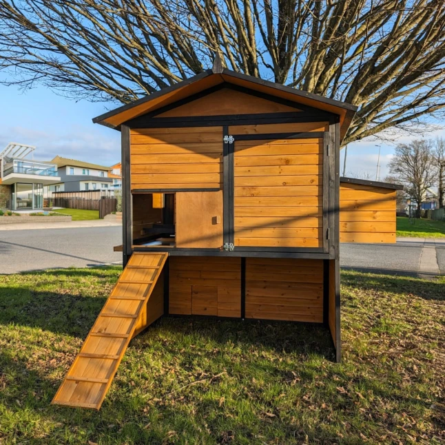 Poulailler Vorwerk Toit Shingle 10 à 12 Poules 3 Poulailler Vorwerk Toit Shingle 10 à 12 Poules