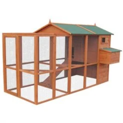 Parc Grillagé Pour Poulailler Gaulois II -Chemin des Poulaillers Boutique poulailler gaulois ii avec extension