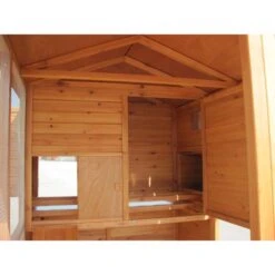 Poulailler Gaulois II Toit Shingle 6 à 10 Poules -Chemin des Poulaillers Boutique poulailler gaulois ii interieur parc 1