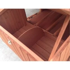 Poulailler Marans Toit Shingle 15 à 18 Poules -Chemin des Poulaillers Boutique poulailler marans vue pondoir