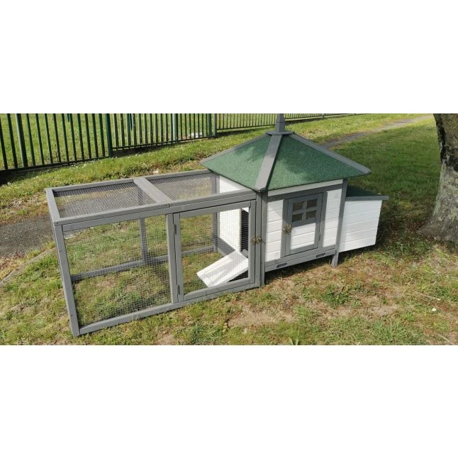 Liquidation - Poulailler Nankin Toit Shingle 2 à 4 Poules Bois FSC 4 Liquidation - Poulailler Nankin Toit Shingle 2 à 4 Poules Bois FSC – Image 2