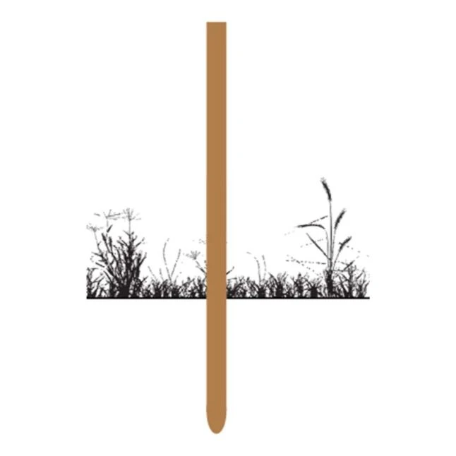 Lot De 9 Piquets Pour Grillage à Poule En Pin Autoclave Classe 4 - 200 X 5 Cm 5 Lot De 9 Piquets Pour Grillage à Poule En Pin Autoclave Classe 4 - 200 X 5 Cm – Image 3