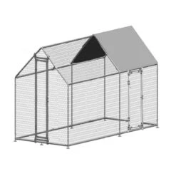 Porte Universelle 1,70x0,75m Pour Enclos Poulailler Parc Grillagé Renforcé -Chemin des Poulaillers Boutique schema porte laterale