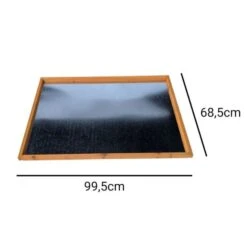 Tiroir à Déjections Pour Poulailler Cémani XXL 15 à 18 Poules -Chemin des Poulaillers Boutique tiroir dejections bassette xxl sav dimensions