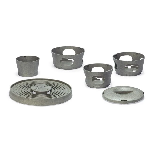 Mangeoire Tour Pour Poule Feed Tower Grise En Plastique Recyclé - Beeztees 8 Mangeoire Tour Pour Poule Feed Tower Grise En Plastique Recyclé - Beeztees – Image 6