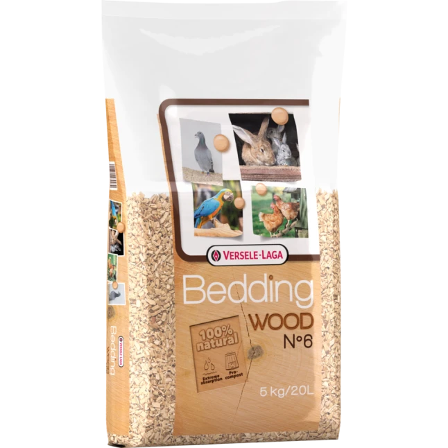 VERSELE-LAGA Litière Naturelle Poule Wood Bedding N°6 20L - Versele Laga 3 VERSELE-LAGA Litière Naturelle Poule Wood Bedding N°6 20L - Versele Laga